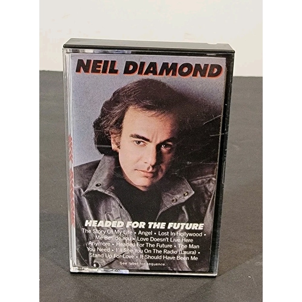 Neil Diamond "Headed For The Future" Cassette Tape‎ 1986 CBS Columbia Tested